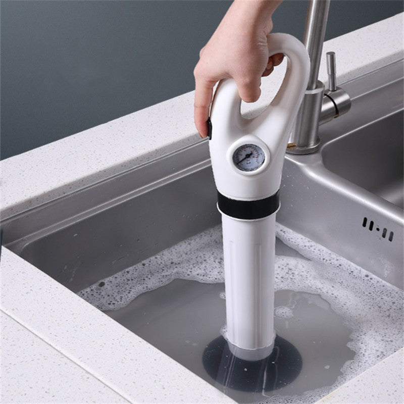 Déboucheur WC Haute Pression Canalisation Surpuissant Toilette Lavabo  Baignoire Douche Ventouse Blanc – My Comfy Shower