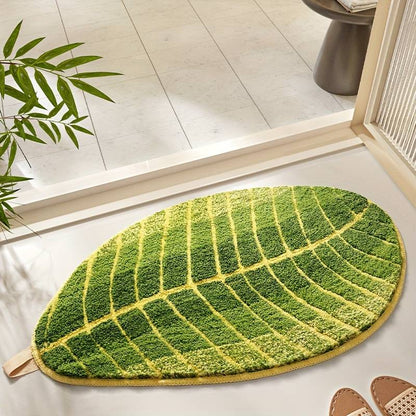 Tapis De Bain Feuille De Bananier