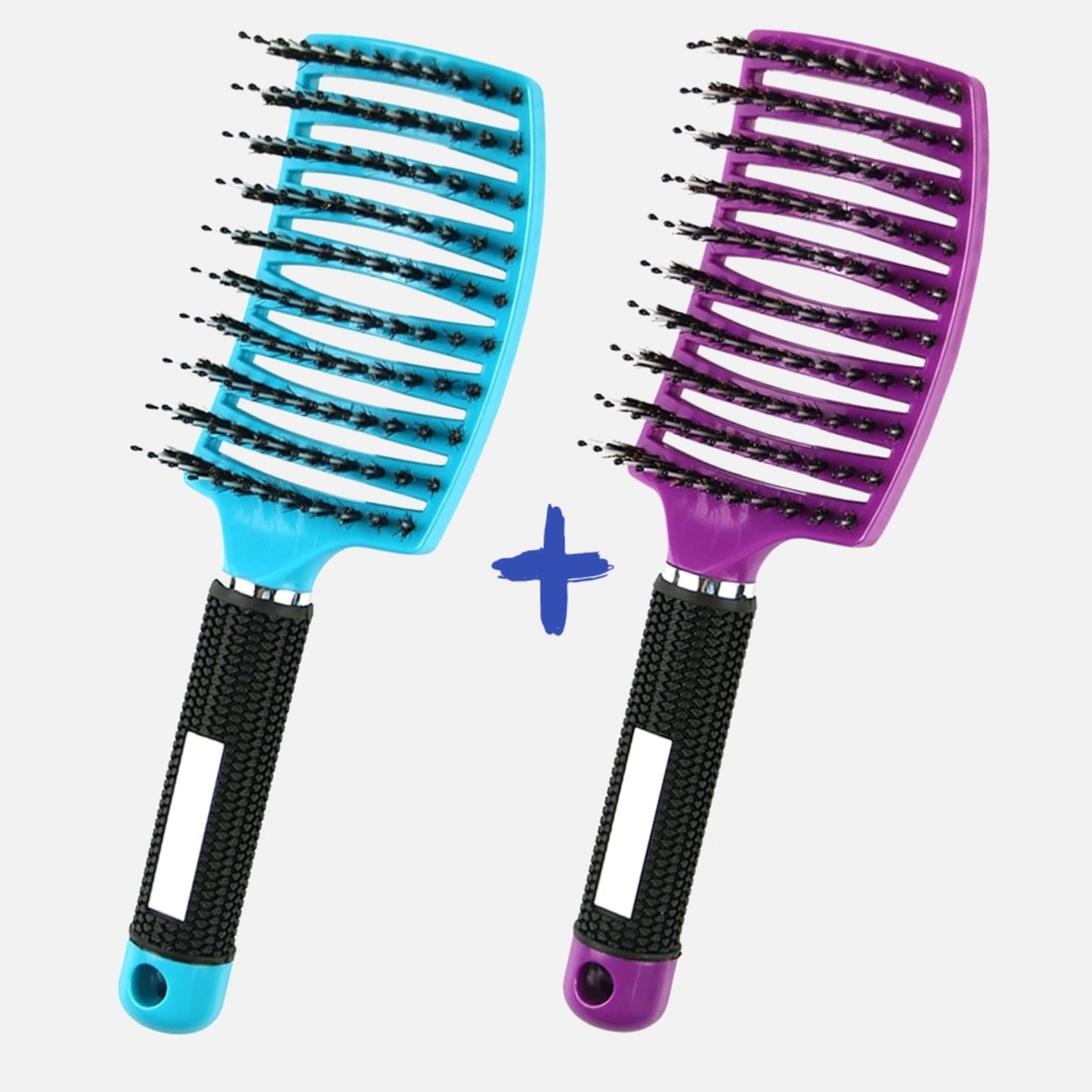 Lots de 2 Brosses Démêlantes Magiques Anti-Casse