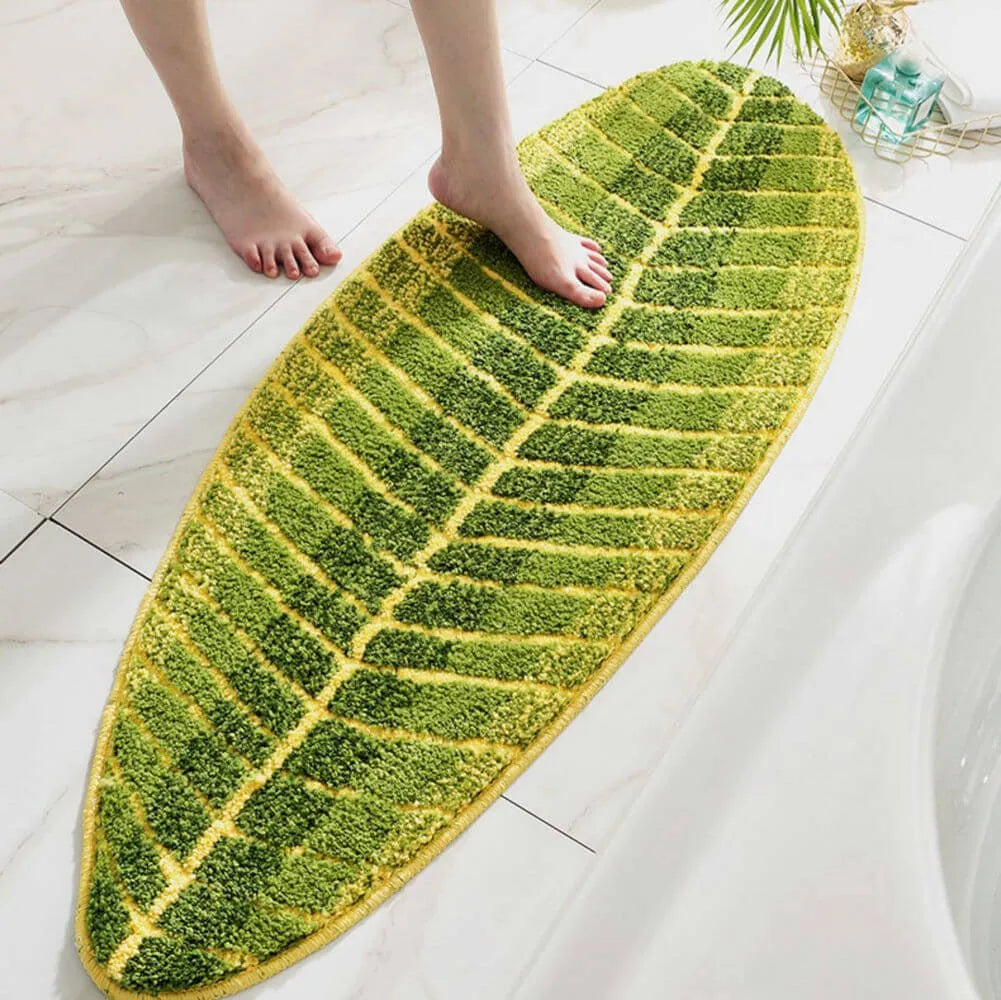 Tapis De Bain Feuille De Bananier