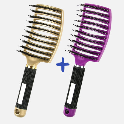 Lots de 2 Brosses Démêlantes Magiques Anti-Casse