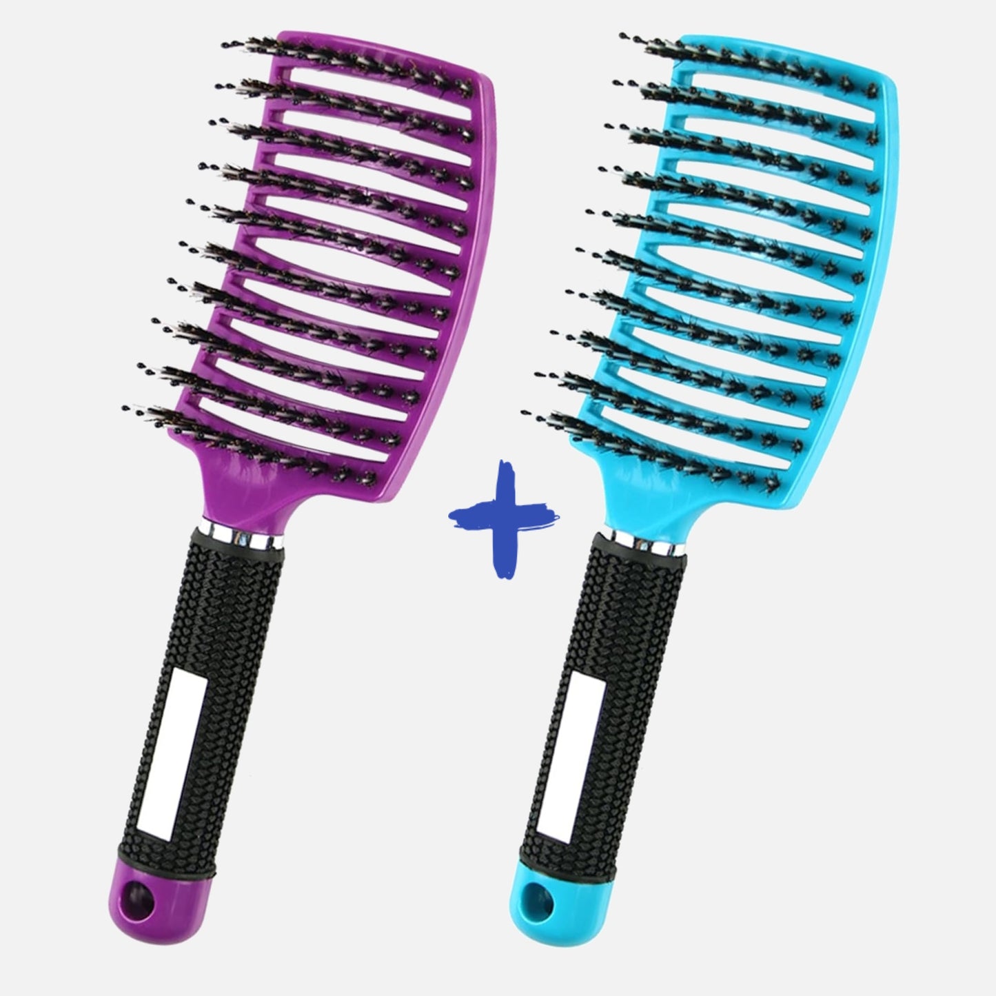 Lots de 2 Brosses Démêlantes Magiques Anti-Casse