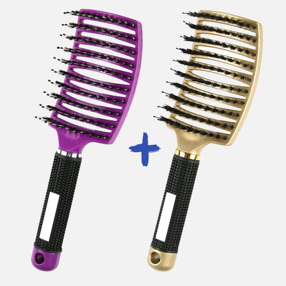 Lots de 2 Brosses Démêlantes Magiques Anti-Casse