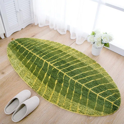 Tapis De Bain Feuille De Bananier